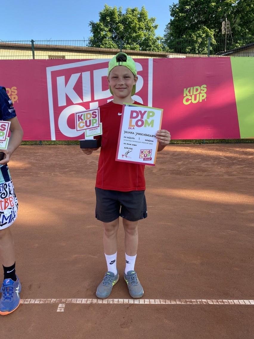 Kaliska odsłona KidsCUP TOUR „Śladami Tenisowych Mistrzów” pod dyktando warszawiaków!