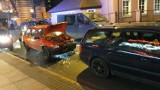 Wypadek. Pijany kierowca uderzył oplem w volkswagena. Jedna osoba ranna [ZDJĘCIA]