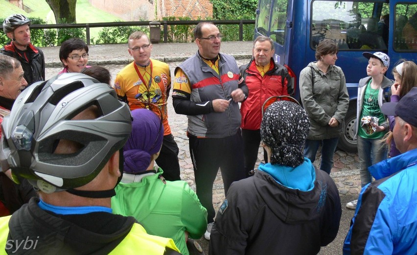 Malborska Załoga Rowerowa &quot;Rama&quot; zwiedziła powiat sztumski, pomimo nie najlepszej pogody [ZDJĘCIA]