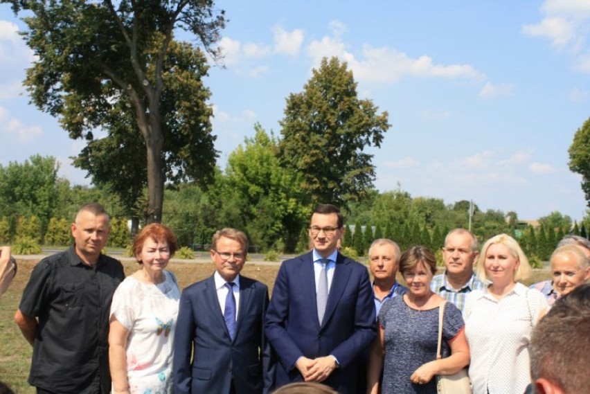 Premier Mateusz Morawiecki z wizytą w Kargowej