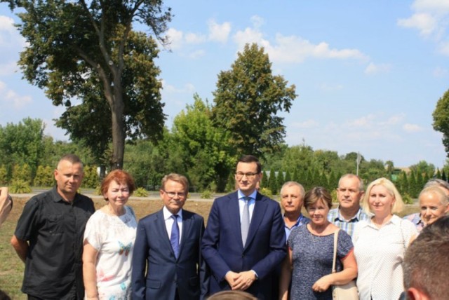 Premier Mateusz Morawiecki z wizytą w Kargowej