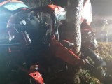 Trzy ofiary tragicznego wypadku w Kąśnej Górnej. Samochód chwilę wcześniej nie zatrzymał się na sygnały dawane przez policjantów 