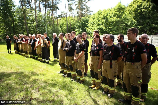 Ćwiczenia strażaków