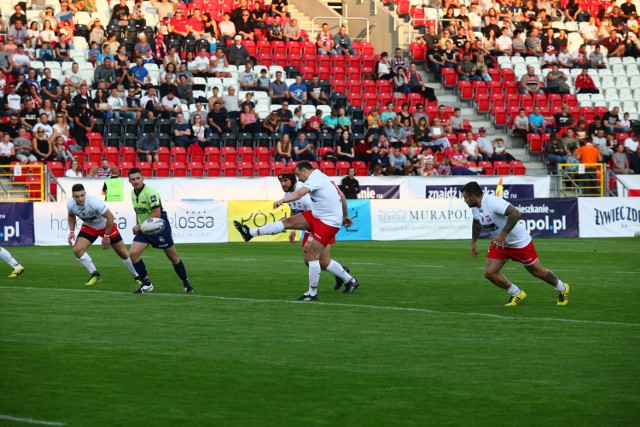 Polska pokonała Europę 52:19 w meczu rugby na Widzewie