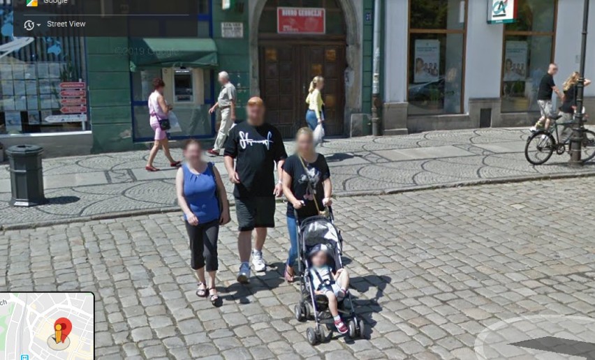 Świdniczanie w mapach Google Street View