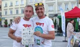 Piotrkowianie włączyli się w pomoc Zosi, walczącej z SMA. Festyn charytatywny w rynku w Piotrkowie 5.09.2022 ZDJĘCIA