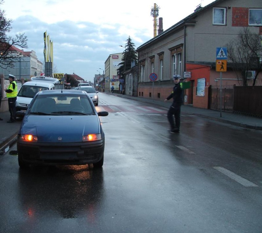 Wypadki drogowe w powiecie oświęcimskim z udziałem pieszych