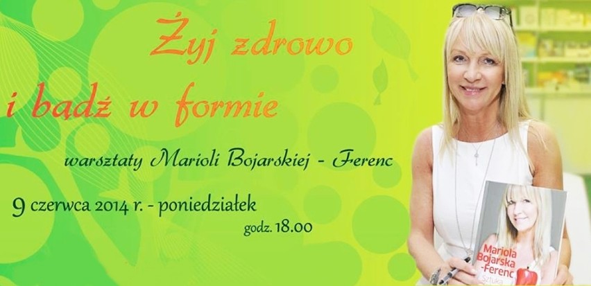 Syców: Zaproszenie na spotkanie z Mariolą Bojarską-Ferenc w Aroma Stone