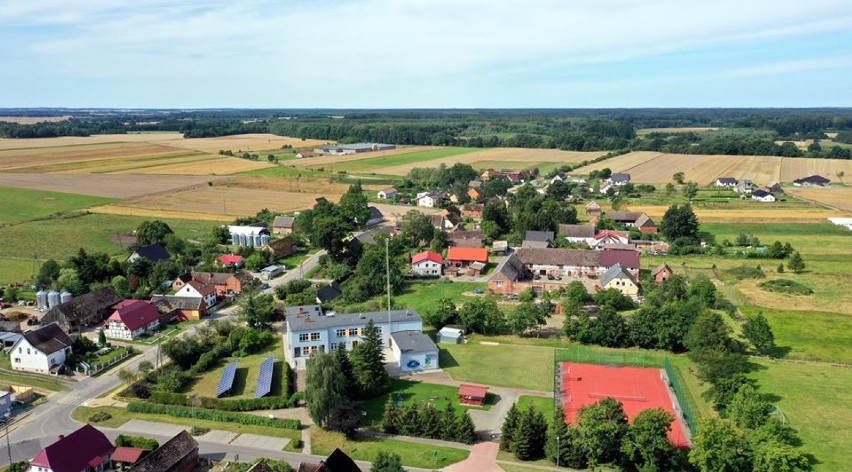 Staniewice i okolice z lotu ptaka. Piękny krajobraz [ZDJĘCIA]