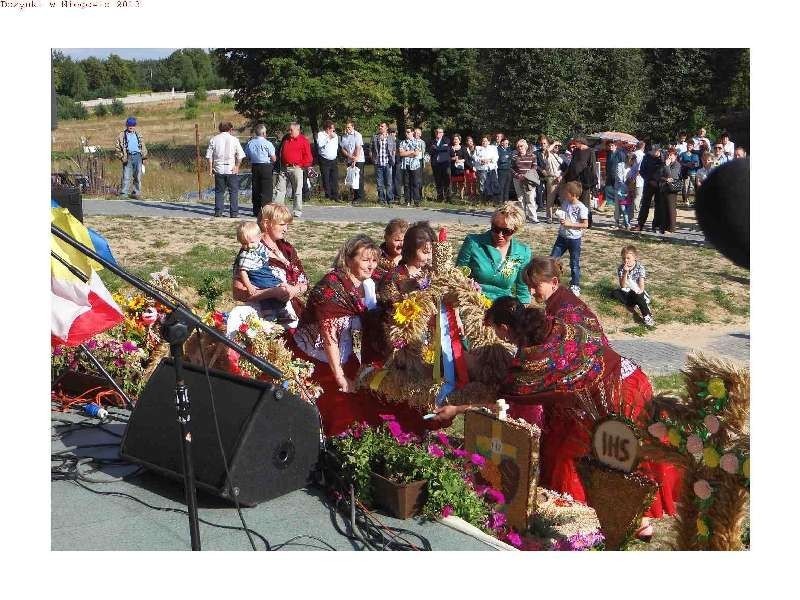 Dożynki Gminno-Parafialne Niegowa 2013