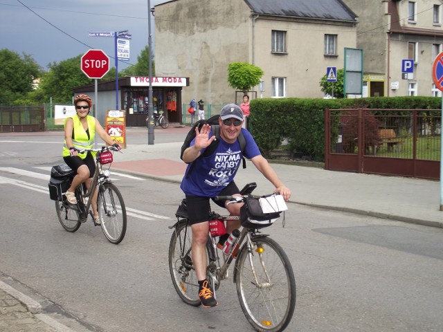 Dziś rowerzyści wrócili do Kalet z rajdu rowerowego