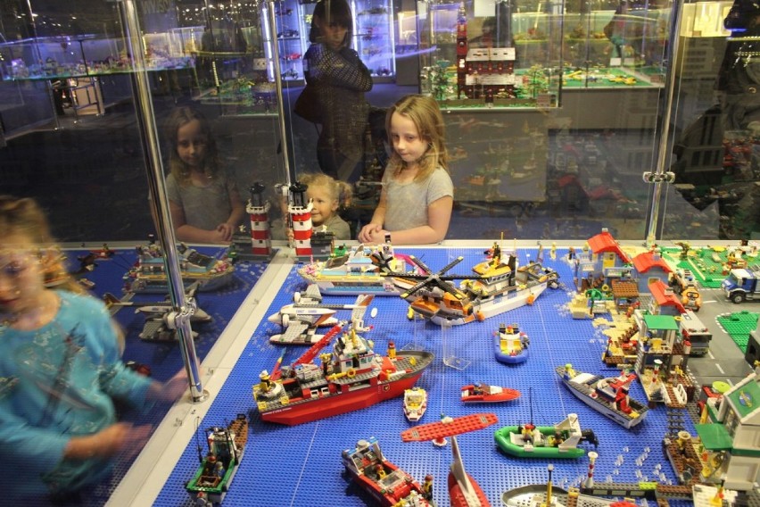 Wystawa budowli z klocków Lego w Poznaniu