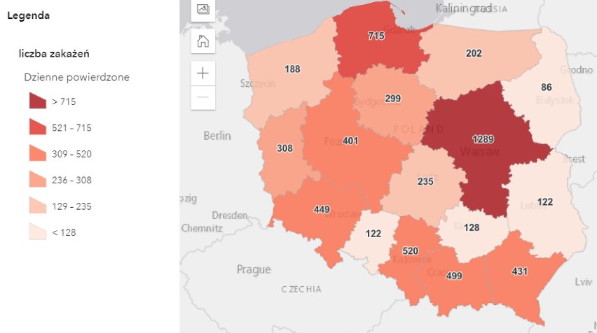 Małopolska zachodnia. 69 nowych przypadków zakażenia koronawirusem. Nikt nie zmarł z powodu COVID 19