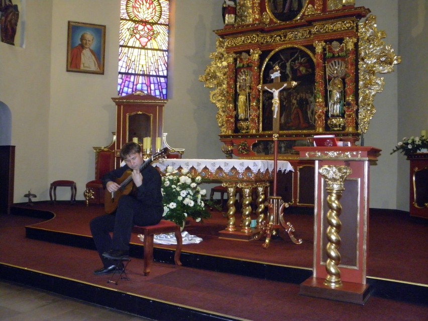 Koncert Gedymina Grubby i Adama Matyska w Goręczynie