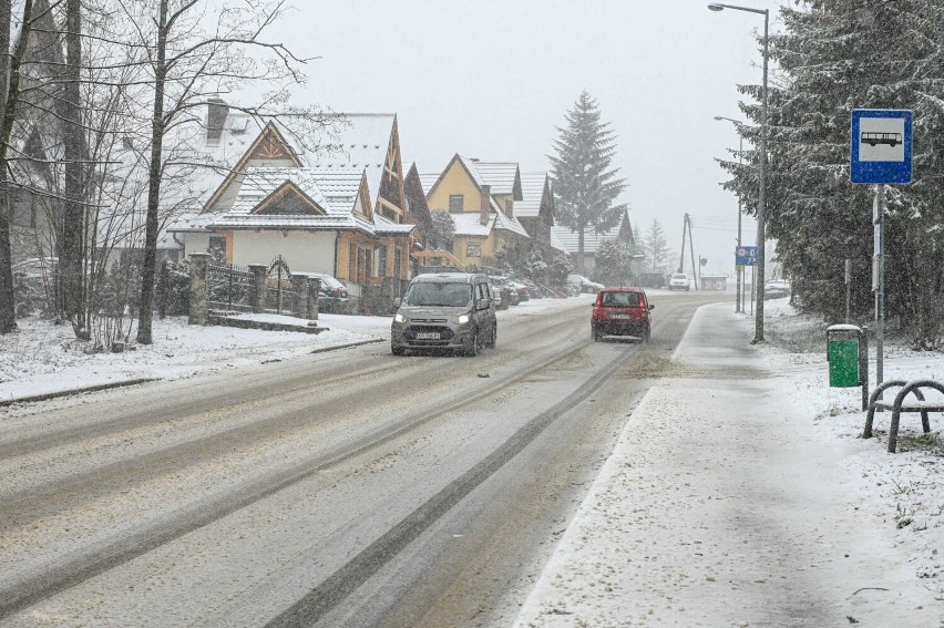 Wiosenny atak zimy w Zakopanem - 27.03.2023