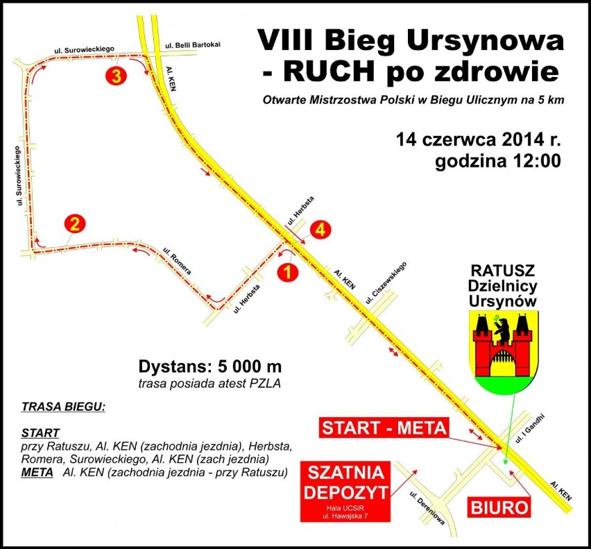 Bieg Ursynowa 2014. W sobotę pobij swoją życiówkę! [ZDJĘCIA]