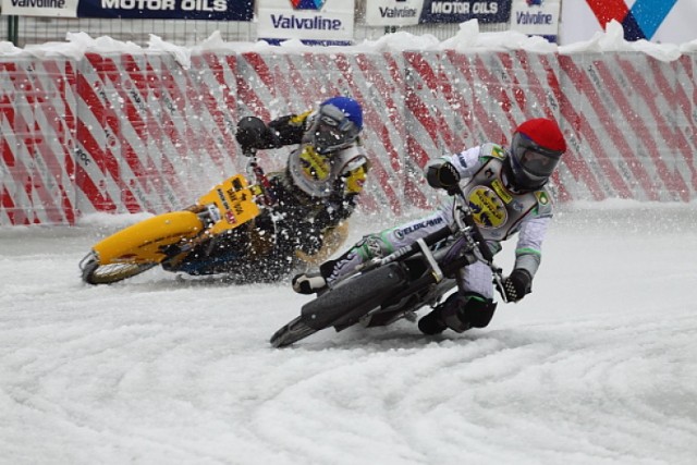 Wyścigi motocykli na lodzie, ice racing, motocykle na lodzie