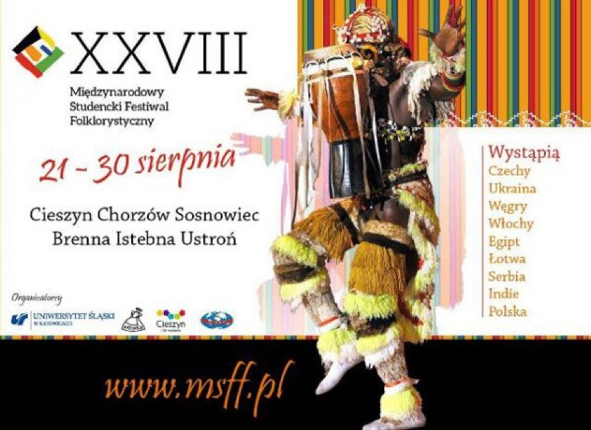 XXVIII Międzynarodowy Studencki Festiwal Folklorystyczny [PROGRAM]