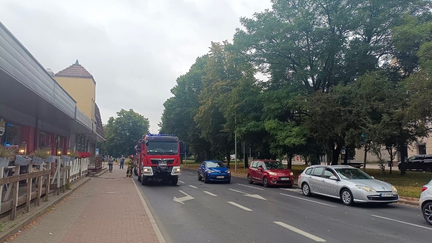 Pożar baru na ulicy Kopernika w Słupsku. Zapaliła się...