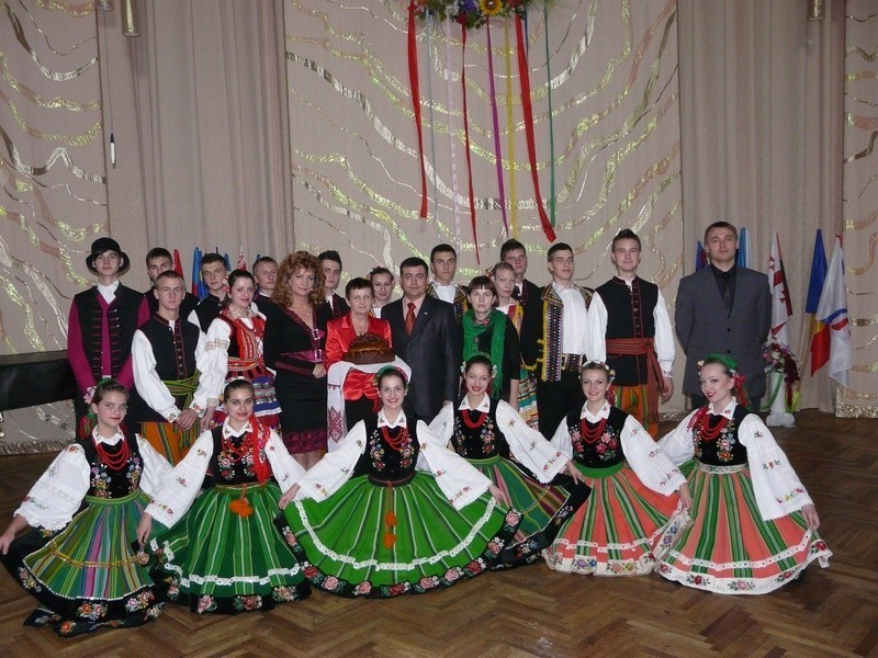 Zespół Tańca Ludowego "Kościelec" na Ukrainie