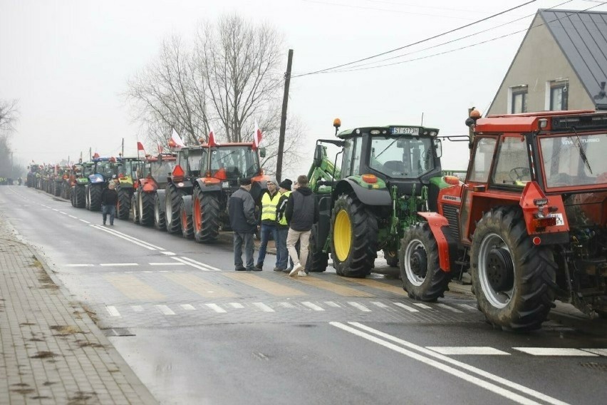 Strajk rolników w Myszkowie. Będą utrudnienia na drodze wojewódzkiej 793