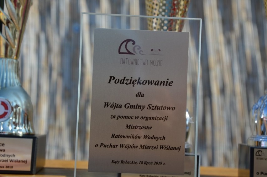  Gmina Sztutowo. Młodzi, sprawni, wysportowani - ratownicy zaprezentowali się na Zawodach Ratownictwa Wodnego.