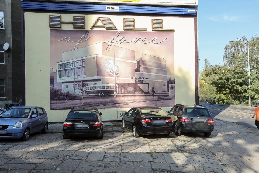 "Hall of fame", czyli nowy, efektowny mural w Szczecinie