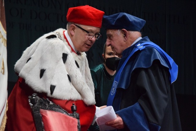 Profesor Theodor Meron otrzymał tytuł doktora honoris causa Akademii Kaliskiej