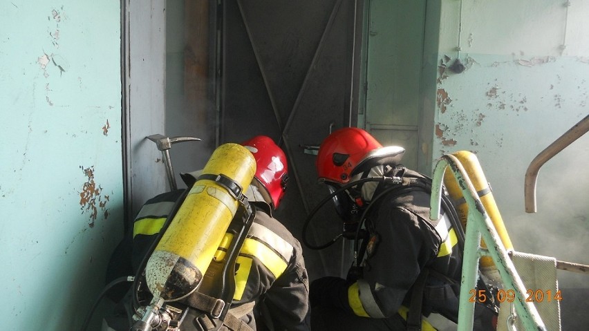 KP PSP w Turku: Ćwiczyli gaszenie pożarów