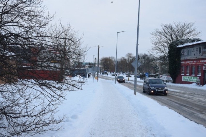 Zima w Starogardzie Gdańskim. Jak wyglądają ulice? ZDJĘCIA