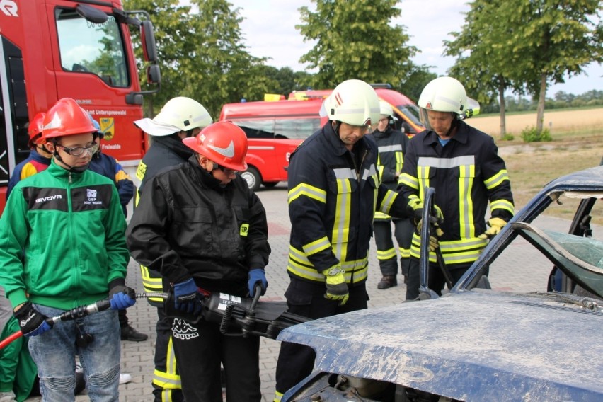 Młodzi strażacy z gminy Wolsztyn na obozie szkoleniowo -...