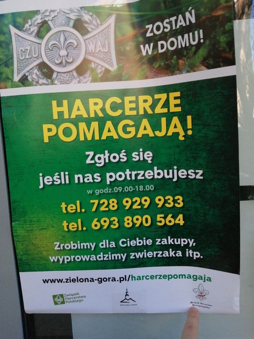 Takie plakaty pojawiły się na zielonogórskich blokach.