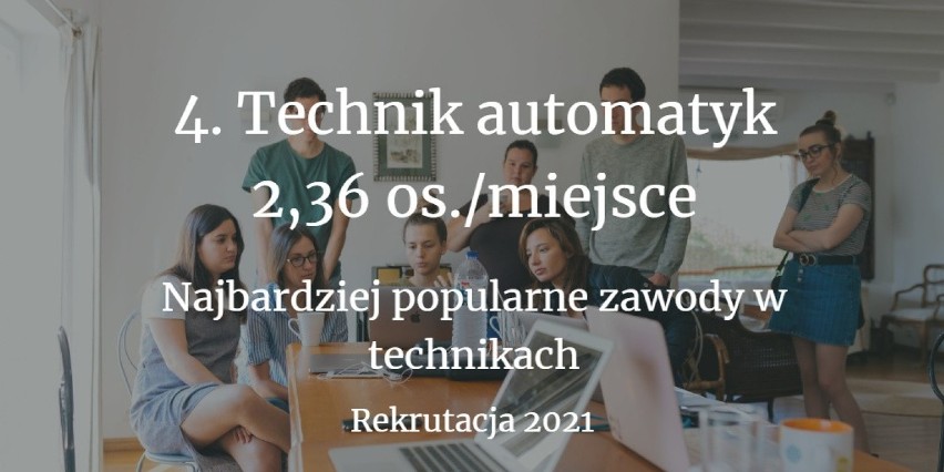 4. Technik automatyk 2,36 os./miejsce

Sprawdź, jakie...