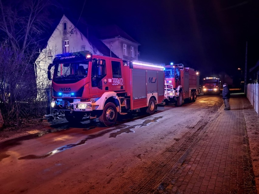 W akcję byli zaangażowani też strażacy z innych...