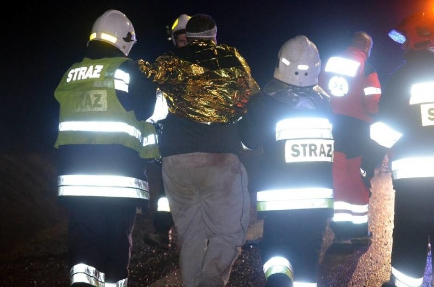 17 osób rannych, dwie nie żyją. Wypadek autobusu, który jechał z Wrocławia