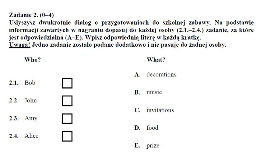 W czwartek, 25 kwietnia, uczniowie napiszą egzamin...