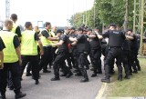Ćwiczenia policjantów i pracowników ochrony [zdjęcia]