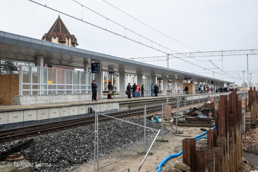 Postępy w modernizacji dworca kolejowego i wiaduktów w Stargardzie
