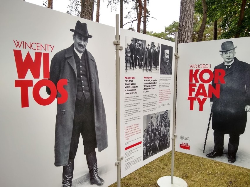 Na wystawę plenerową "Ojcowie Niepodległości" zaprasza MDK w Wągrowcu. Ekspozycja składa się z 20 plansz 