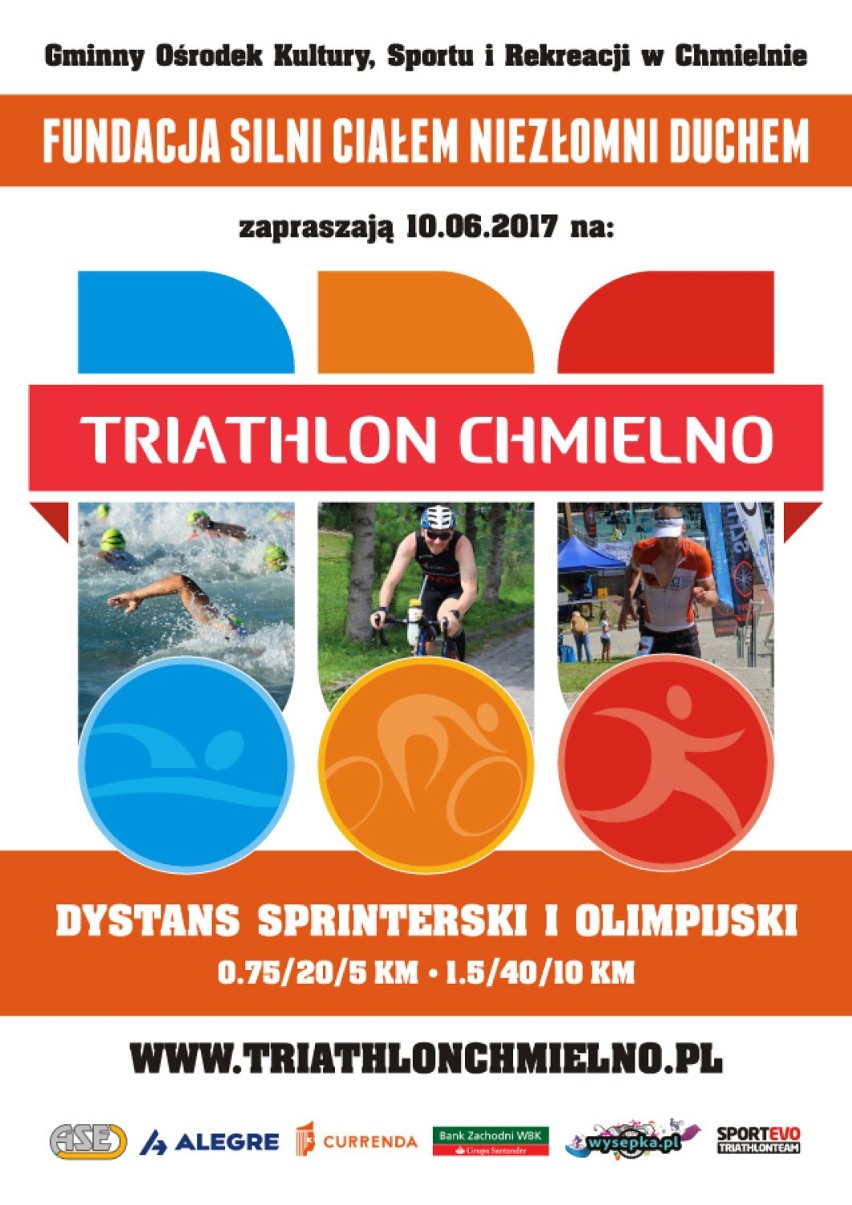 Triathlon Chmielno 2017
