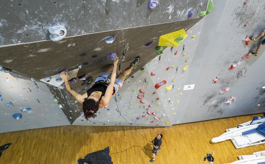 Trening Klubu Wysokogórskiego w Arenie Toruń.