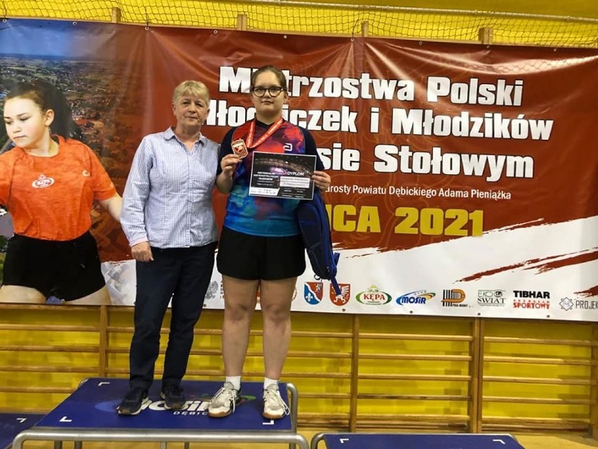 Julia Borowska zdobyła brązowy medal Mistrzostw Polski w Dębicy