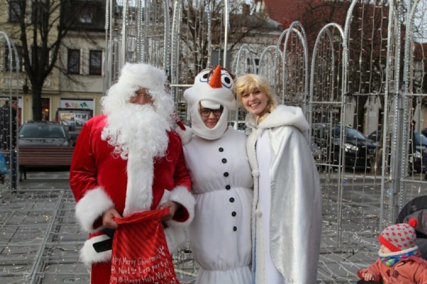 Na Rynku w Wolsztynie znów zagościł Święty Mikołaj