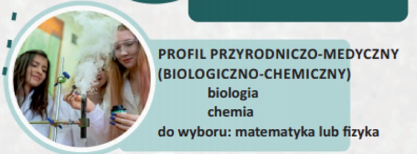 Program nauczania w klasie o tym profilu przewiduje...