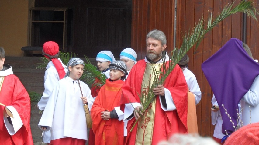 Niedziela Palmowa u franciszkanów w Tychach