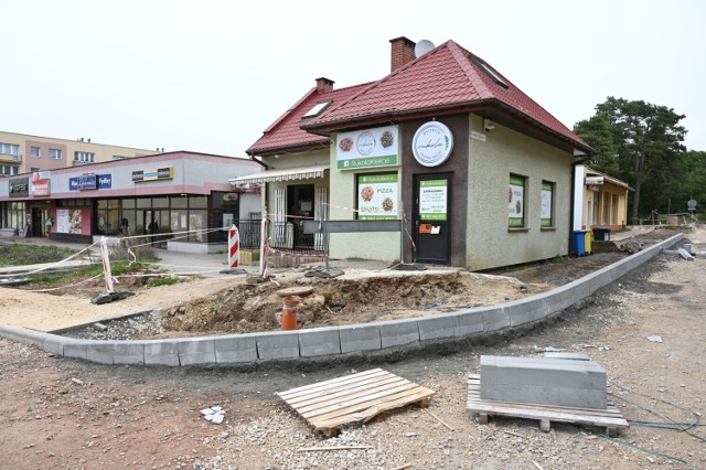 Pizzeria Rukola w Kielcach została pokrzywdzona przez trwający od miesięcy remont drogi.