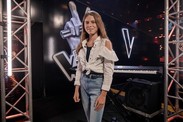 Wiktoria Kasprzyk o udziale w The Voice Kids marzyła od dawna. - Cieszę się, że to się udało - mówi 12-latka ze Stanisławic