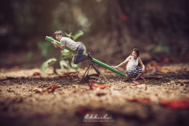 Taką sesję ślubną chciałby każdy! Zobacz niesamowicie kreatywne pomysły tajskiego fotografa