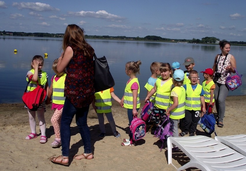 Przedszkolaki ze Strzyżewa nad jeziorem
