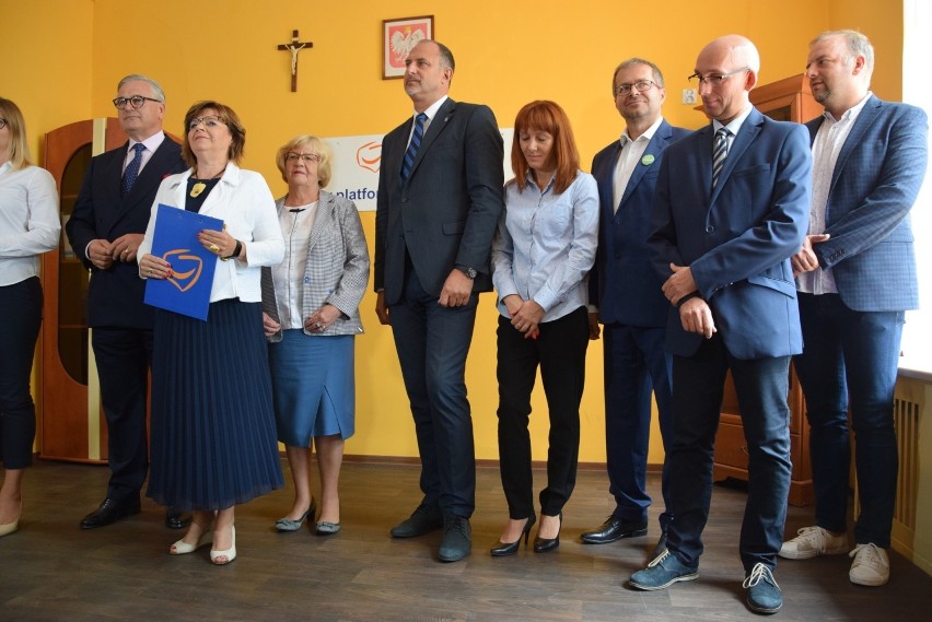 Częstochowa: Koalicja Obywatelska przedstawiła listy wyborcze. Leszczyna, Szewiński i Salwierak na czele [ZDJĘCIA]